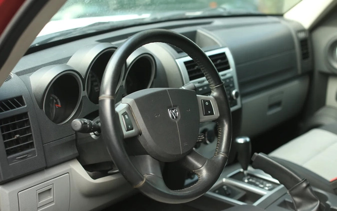 Dodge Nitro cena 8900 przebieg: 269100, rok produkcji 2007 z Węgorzewo małe 232